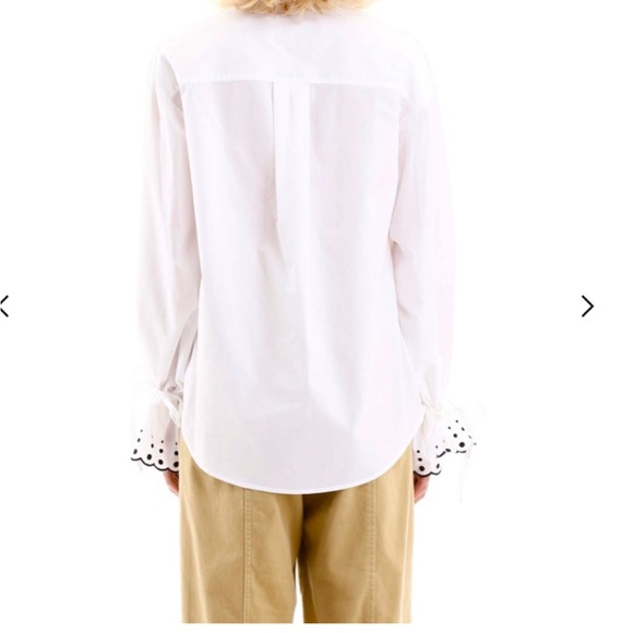 Gorgeous blouse with embroidered sleeves - Picture 3 of 7